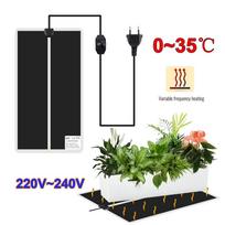 5~28W Seedling Heat Mat Plant Seed 220V~240V Pet Winter Heating Mat with Temperature Controller Anti-cold Warm Heater Pad 14W