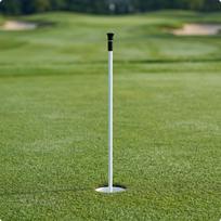 Golf Flagstick Set Portable Putting Green Sturdy for Golfers beige