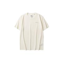 JACK WOLFSKIN Quick-Dry T-Shirts Men's Crew Neck Moderate Straight Fit 5822212 M white