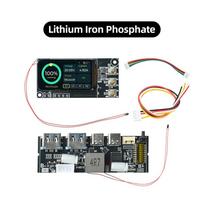 111W Power Bank 1-way Super Fast Charging 1.17inch TFT Screen VC Flash DIY Charging Mobile Power Board 1S Lithium battery