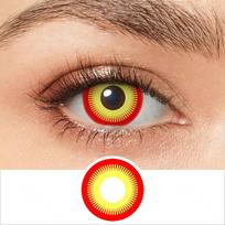 „Ice Princess Effect“ kontaktiniai lęšiai 1 pora Dreamy Pink Kontaktai Anime Cosplay kontaktiniai lęšiai Maleficent Eye Contacts Helovino kontaktiniai lęšiai 14.2mm brown