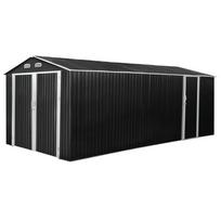 Metalinis garažas su sandėliuku, 18 m2