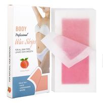 20pcs Hair Removal Tool Wax Strips Waxing Wipe Sticker for Face Leg Lip Eyebrow Leg Arm Body Hair Removal Wax Paper white