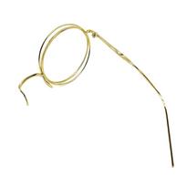 Vienpusiai monoklio akiniai Unisex dizainas Vagies stilius Vienos lęšio akiniai Britiško stiliaus Cos stilius Steampunk stiliaus Cosplay beige