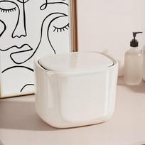 Mini Household Desktop Trash Bin Sealed Odor Proof Trash Can Enlarged Diameter Tea Slag Can Living Room balta