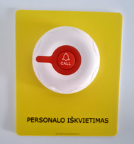 Informacinė lentelė "Personalo iškvietimas"