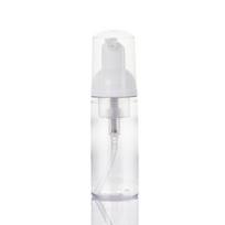 Mini Shampoo Lash Cleanser Hand Soap Foaming Soap Bottle Travel Foaming Dispenser Empty Refillable Bottle Foam Pump Bottle white