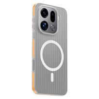 For OPPO Find X9 Pro Case Hard PC Transparent Magnetic MagSafe Anti-slip Protective Back Cover For Find X9 X8 Pro X8S+ Shell OPPO Find X8s gray