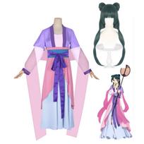 Sandėlyje UWOWO Thee Apothecaryy Diariess Maomao Šokio Suknelė Cosplay Kostiumas Suknelė Helovino Kostiumas XXXL pilka