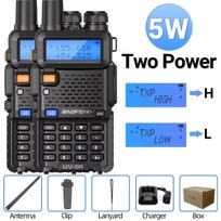 1/2PCS Baofeng UV 5R 5W 8W Walkie Talkie Ham CB Radio Long Range Dual Band VHF UHF FM Transceiver Two Way Radio UV5R K5 Plus US