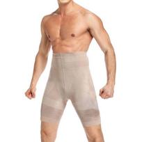 Men's Body Shaper Tummy Control Slimming Shorts With Breathable And Lightweight Material For Comfortable Wear Beige Classic Style,M beige