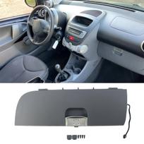 For Peugeot 107 Toyota AYGO Citroen C1 2005-2015 Gray Black Car Glove Box Lid For Left Hand Drive Vehicles Car Accessories pilka spalva