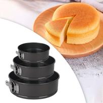 Springform Pan Stainless Steel Baking Tin Cake for Party Wedding 12 18 24cm 18 20 22cm black