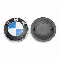 82MM 74MM Priekinio variklio dangčio emblema Bagažinės galinė emblema logotipas BMW E46 E90 F30 F10 F20 G20 E87 E60 E63 F01 F02 G14 E83 Automobilio priedai 74mm-1piece gray