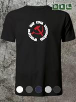 Hammer and Sickle Print 4XL gray