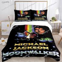 3D Spausdintas Michael J-Jackson Patalynės Komplektas Miegamojo Minkštos Modernios Antklodės Patogus Vaikų Antklodės Užvalkalas Antklodės Užvalkalas Ir Pagalvės Užvalkalas 135cmx200cm