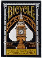 BICYCLE ARCHITECTURAL WONDERS 1 DECK playing cards