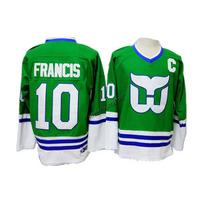 Vintažiniai NHL ledo ritulio marškinėliai Quebec Nordiques 19 Gretzky stiliaus medvilnės mišinio treniruočių uniforma vyrams XXXL 56 cm green