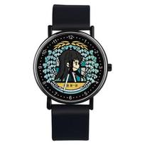 Demon Slayer Watches Kamado Tanjirou Agatsuma Zenitsu Nezuko Women Men Sports Wrist Watch Anime Waterproof Couple Watch Gifts black