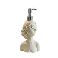 Vintage Bust Statue Soap Dispenser Resin Hand Sanitizer Bottle Bathroom Soap Dispenser  Countertop balta