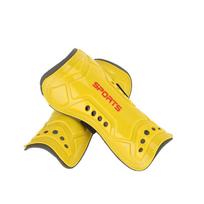Professional Football Leg Guard Board Adult Children Light Straps Calf Guard Board Socks Cover Knee Leg Guard Board Shin Guard L yellow