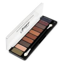 Get Smoky 10 spalvų akių šešėlių paletė | Nesitepanti | Ilgai išliekanti ir lengvai sklaidoma akių makiažo paletė matinio, blizgaus ir metalinio efekto brown