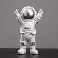 Astronautas Statulėlė, Skulptūra, Dovanos, Viešbučio Kambario Dekoracija, Rankdarbiai silver victory white