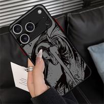 One Piece Boa Hancock Sanji Case for iPhone 17 Pro Max 7 8 SE X XS XR Air 16 Plus 11 12 15 14 17P 16P 13 Mini Funda Back Phone iPhone 16 gray
