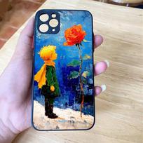 Oil Painting The Little Prince Shockproof For iPhone X XR XS 11 12 13 14 15 16 pro Mini MAX transparent Matte Phone Case iPhone 12 mini