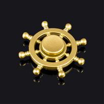Creativity Hand Spinner Fidget Spinner Metal Rainbow Spiner Anti-Anxiety Toys for Spinners Focus Relieves Stress Finger Spinner St Practical Use beige