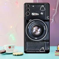 Retro Nostalgia Fotoaparatas Telefono Dėklas Samsung Galaxy S25 Ultra S20 S21 S22 S23 S24 Ultra Plus S9 S10 S25 FE Dangtelis For Galaxy S23Ultra