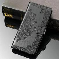 For Oneplus 15 13 13R 5G Flip Case 3D Mandala Wallet Card Funda OnePlus 15r Case 1+ Ace 6T 5 Pro 6 T Magnetic Leather Book Cover Oneplus 13R&Case & Strap juoda