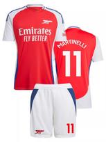 Martinelli Arsenal Football Jersey #11 World Cup Football Soccer Shirt 26 red