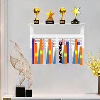 Medal Hanger Display Trophy Shelf Practical Wall Medal Rack Organizer Easy to balta