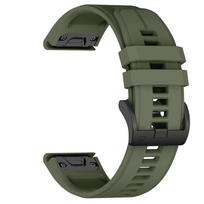 skirta Fenix 6 Pro 7 5 Plus 22 20 26mm dirželis silikoninis QuickFit skirta Garmin Fenix 6X Pro 7X 5X 6S 7S Forerunner 935 945 3HR apyrankė Fenix 8 47MM gray