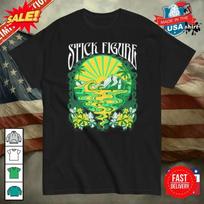Stick Figure Run River T Shirt S 5xl M green