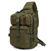 Assault Pack Sling Backpack Waterproof EDC Rucksack Bag for Outdoor Hiking Camping Hunting Trekking Travelling black