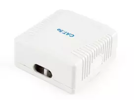 KABELIS PRIEDAI MONTAVIMO DĖŽUTĖ CAT5E FTP/2P NCAC-2F5E-01 GEMBIRD