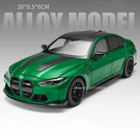 1:24 M4 M3 CS LCI Modelio Miniatiūriniai Žaisliniai Automobiliai Lydinio Liejiniai Traukiami Atgal Amortizacija Garsas Šviesa Durys Atidaromos Kolekciniai Modeliai