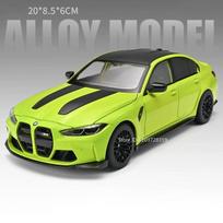 1:24 M4 M3 CS LCI Modelio Miniatiūriniai Žaisliniai Automobiliai Lydinio Liejiniai Traukiami Atgal Amortizacija Garsas Šviesa Durys Atidaromos Kolekciniai Modeliai