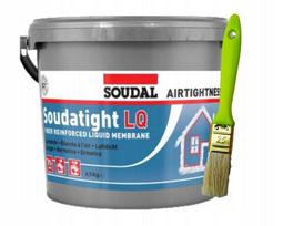 Soudal Soudatight Lq Liquid Inner Membrane Black 4.5 + Free Brush