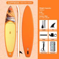 FunWater Inflatable Stand Up Paddle Board- 335cm/350cm Large Size, Load Capacity 165kg/180kg Non-Slip Water Sport Paddle Board