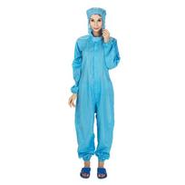 Aukščiausios kokybės unisex apsauginis kombinezonas su gobtuvu visiškai izoliacijai ir saugai 2XL mėlyna