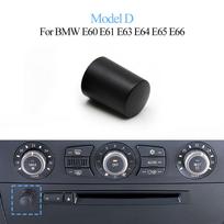 Car Dashboard Audio Radio CD Player Volume Rotary Switch Button Knob For BMW 5 6 7 Series E60 E61 E63 E64 E65 E66 65836953773 black