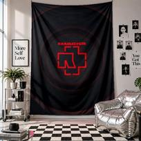 Rammstein Wall Tapestry Home Decor Wall Hanging Cloth for Bedroom Living Room Background 100cmx150cm