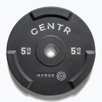 Bumperio svoriai Centr Olimpijski Centr x Hyrox Interlocking Bumper Plate 2 pcs black