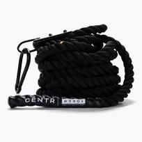 Treniruoklių šokdynė Centr Competition Battle Rope Youngstars Centr x Hyrox black