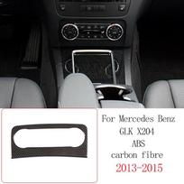 Mercedes Benz GLK X204 2008–2015 ABS anglies pluošto automobilio centrinės konsolės dekoratyvinės plokštės lipduko automobilio interjero aksesuarams