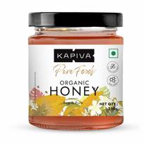 Kapiva Organic Honey 250g Pack of 1 | 100% Natural Sweetener for Energy, Digestion & Immunity gray