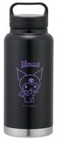 Riedlentininkas Izoliuotas Nerūdijančio Plieno su Varžtu Sanrio Kuromi Puodelis, 1000ml, Rankena, Dizainas, STSC10-A black